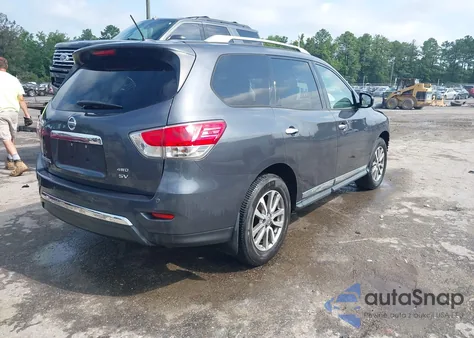 2014 Nissan Pathfinder Sv z USA, uszkodzony, nr VIN 5N1AR2MM8EC652451